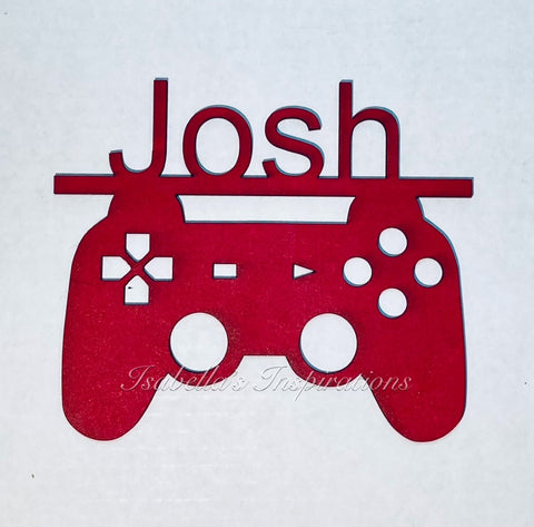 Game Controller Sign - Personalized